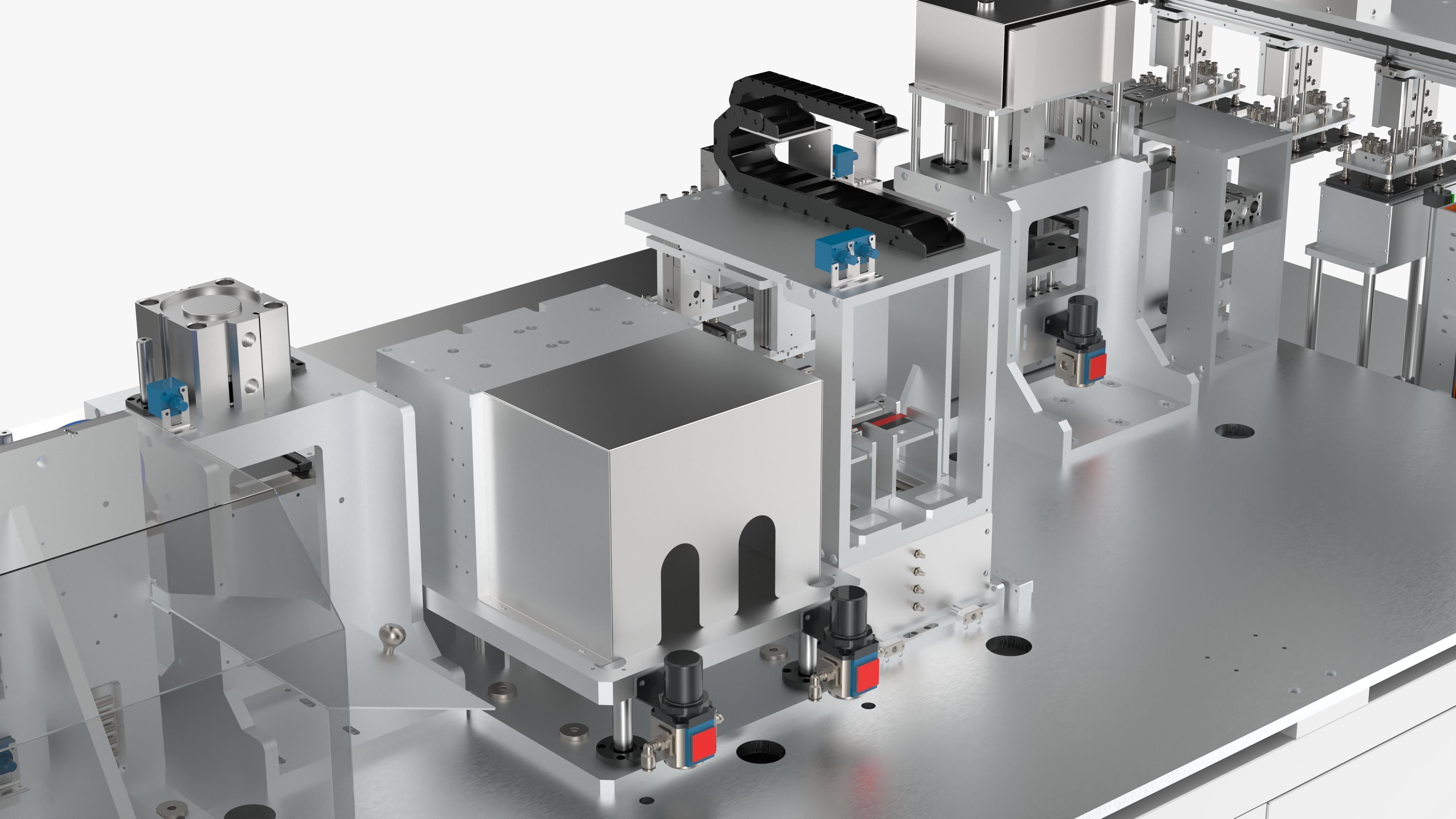 Automatic Soft Pack Battery Welding Line 3D model_20