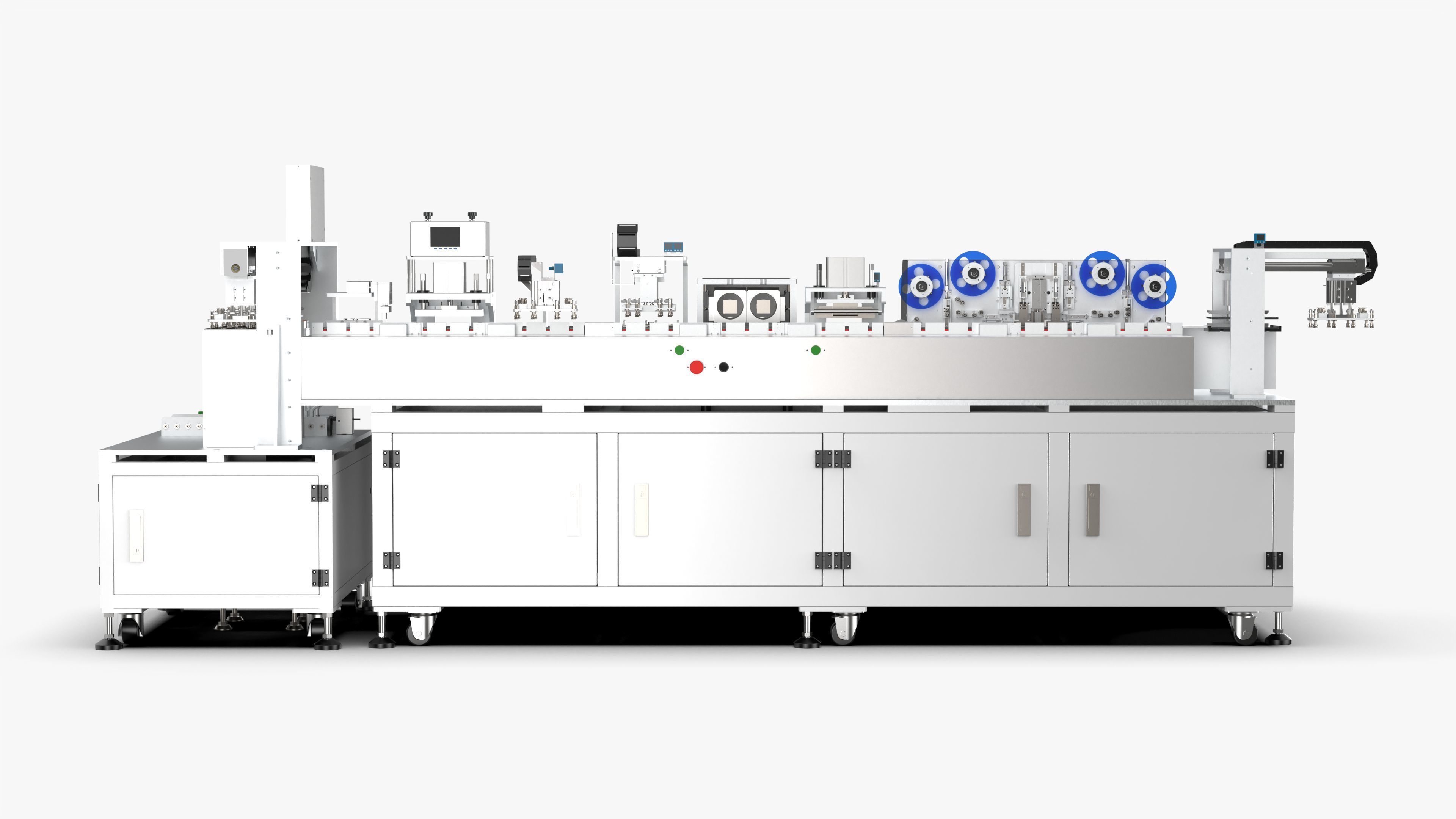 Automatic Soft Pack Battery Welding Line 3D model_14