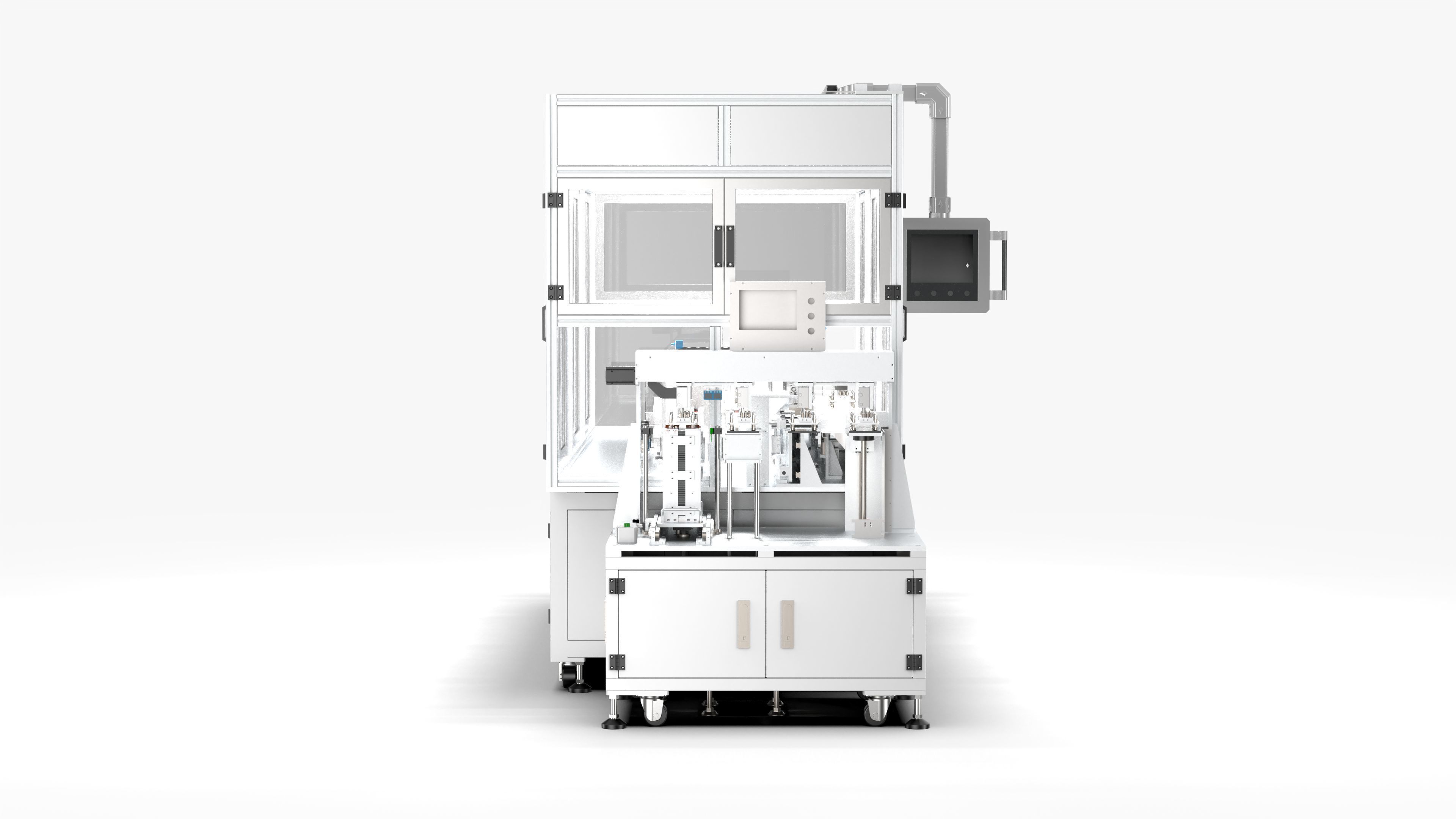 Automatic Soft Pack Battery Welding Line 3D model_5