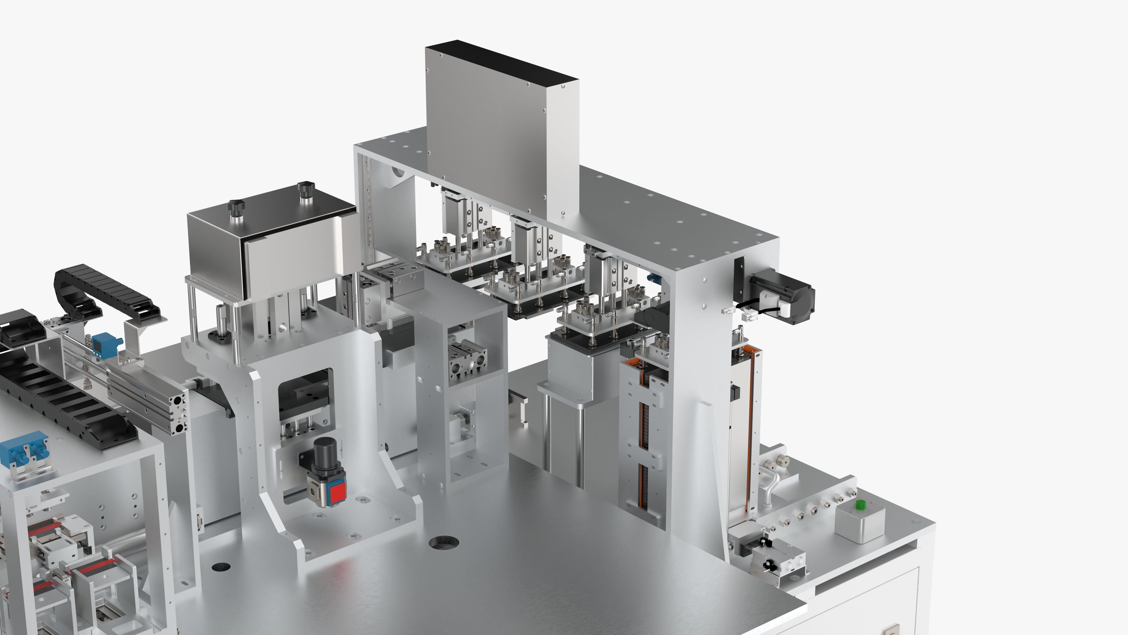 Automatic Soft Pack Battery Welding Line 3D model_21