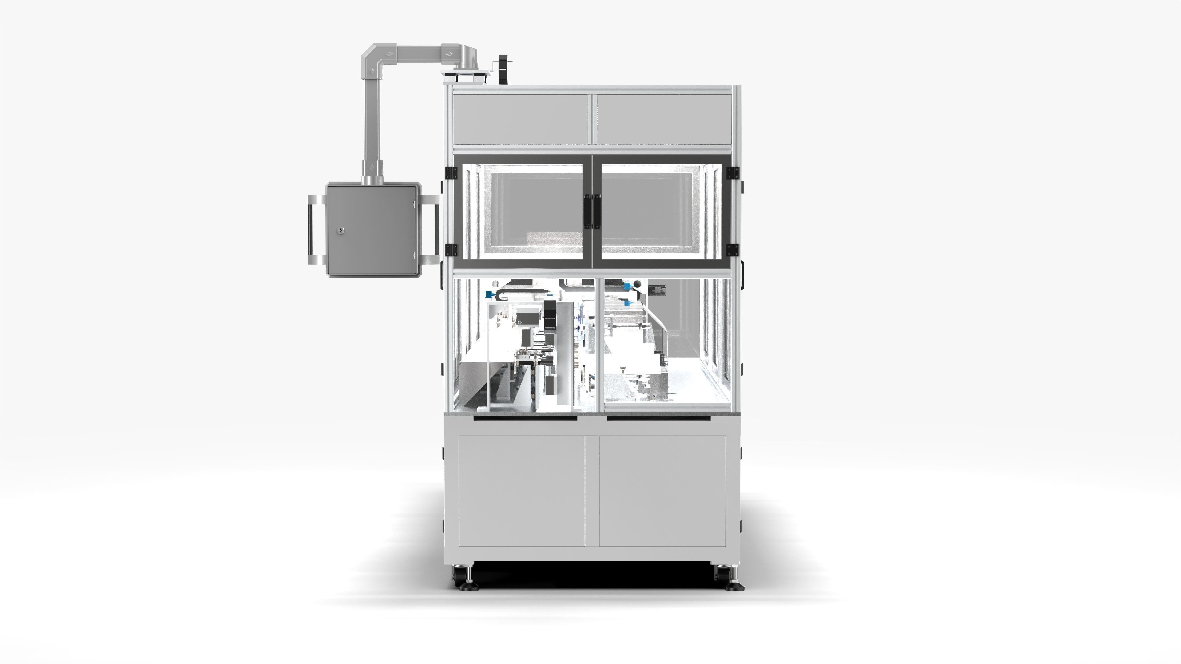 Automatic Soft Pack Battery Welding Line 3D model_7