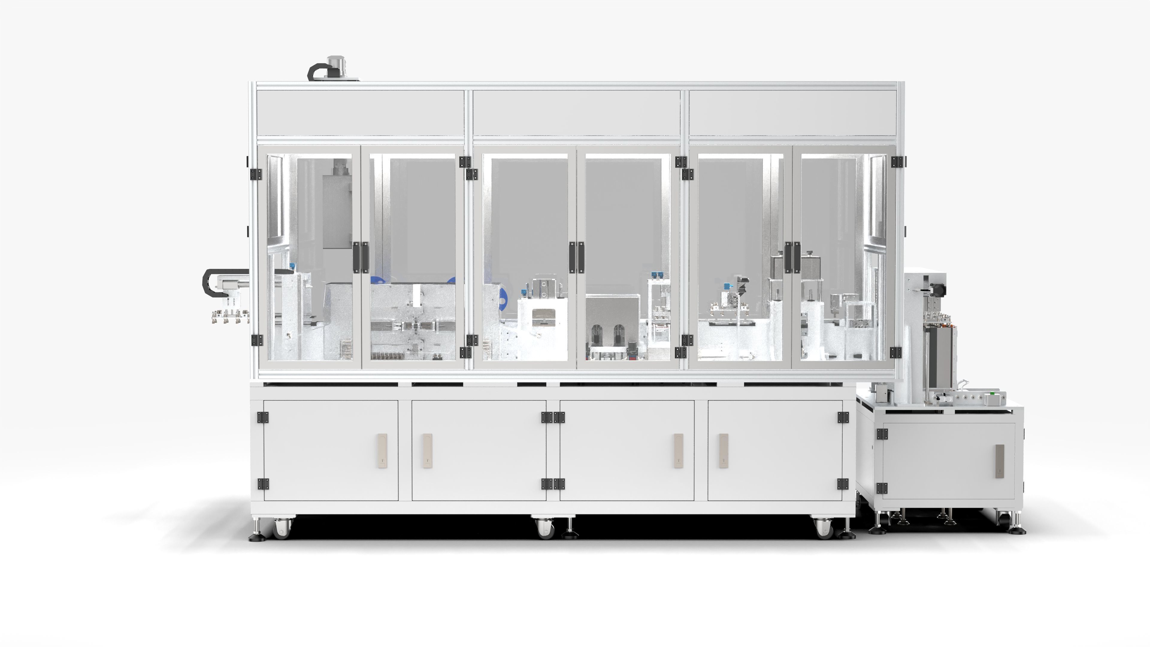 Automatic Soft Pack Battery Welding Line 3D model_6