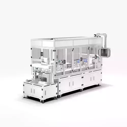 Automatic Soft Pack Battery Welding Line 3D model