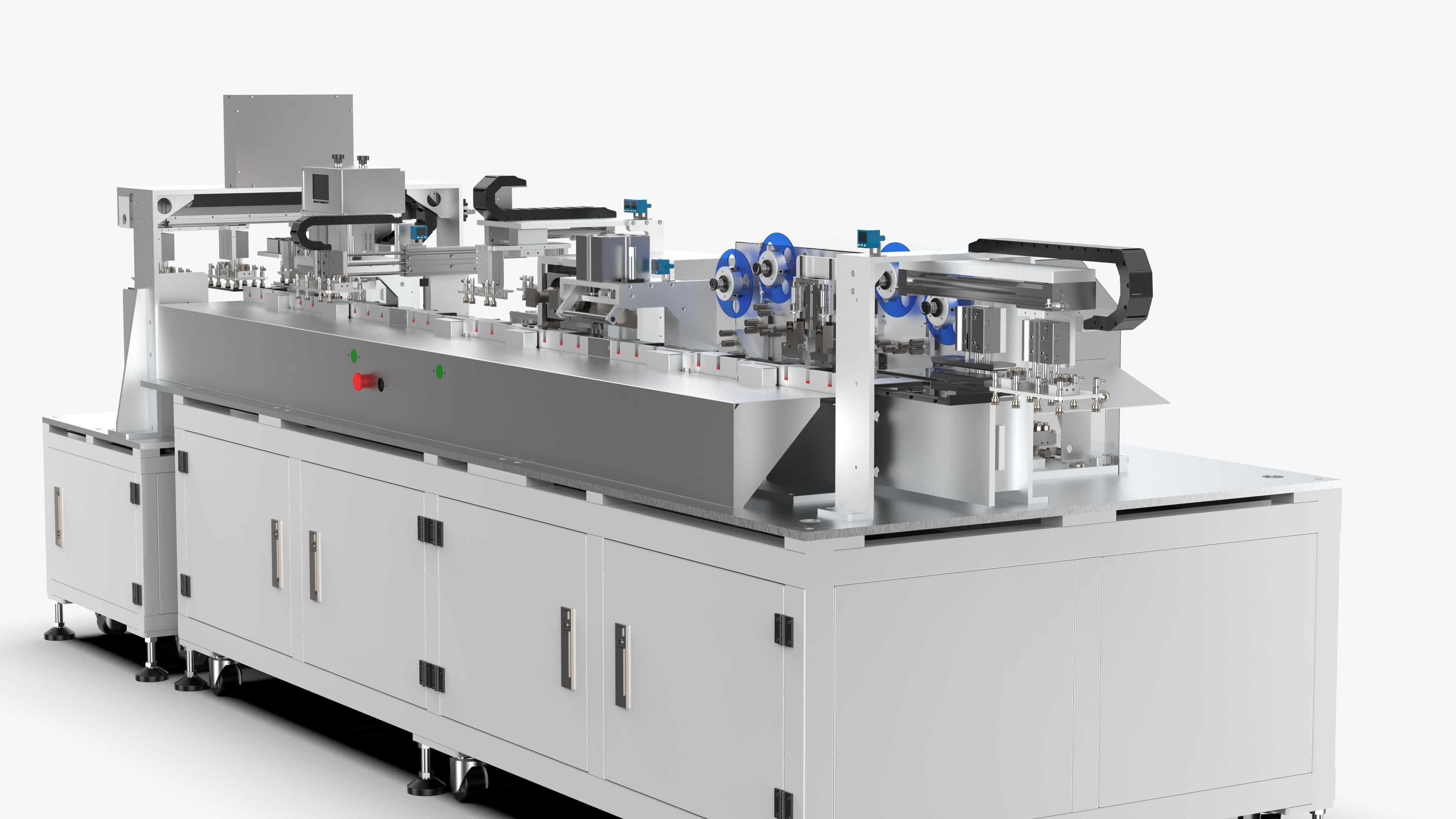 Automatic Soft Pack Battery Welding Line 3D model_15