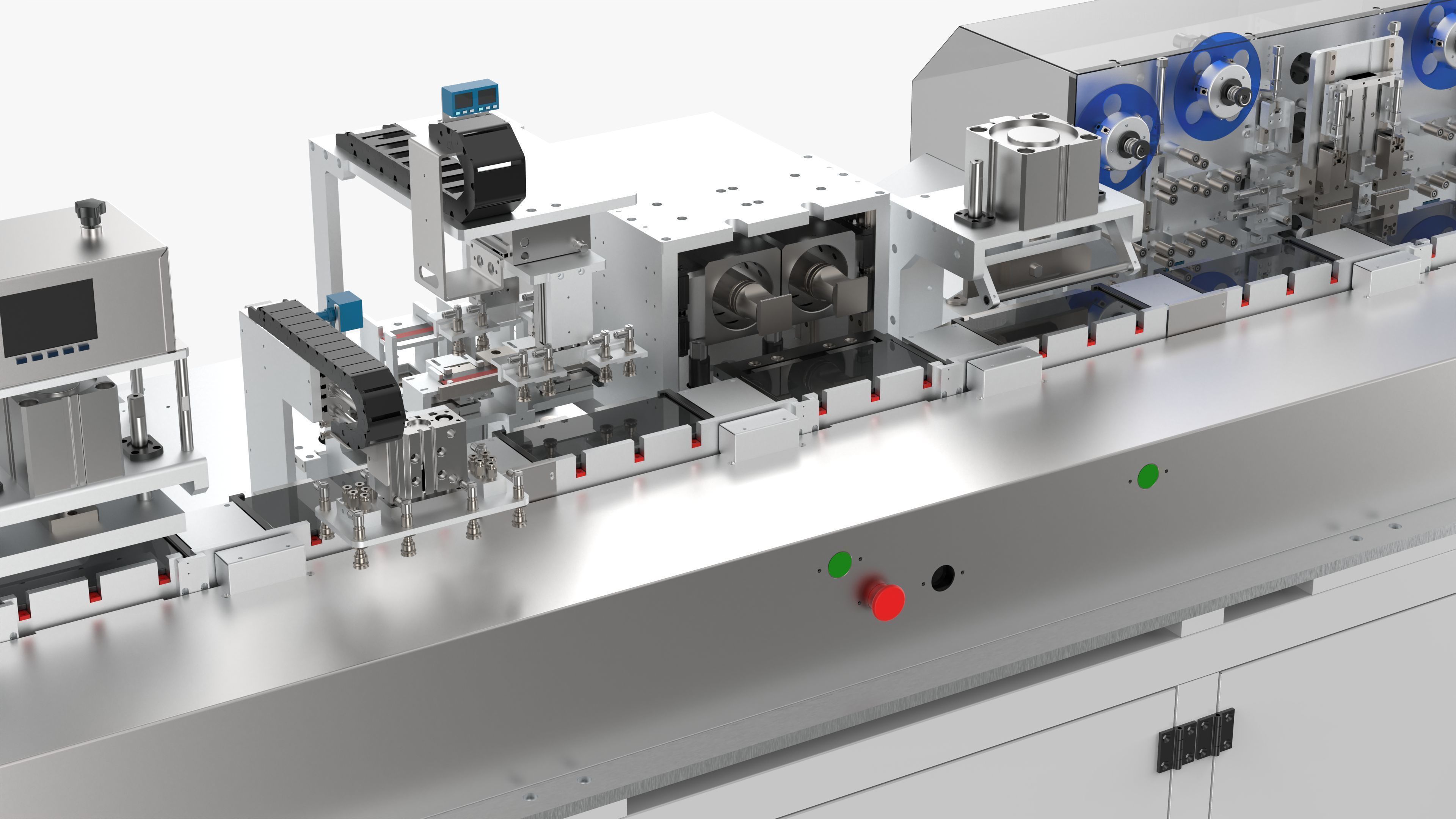 Automatic Soft Pack Battery Welding Line 3D model_19