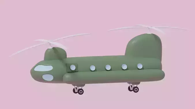 US Army Transport Helicopter CH-47 Chinook