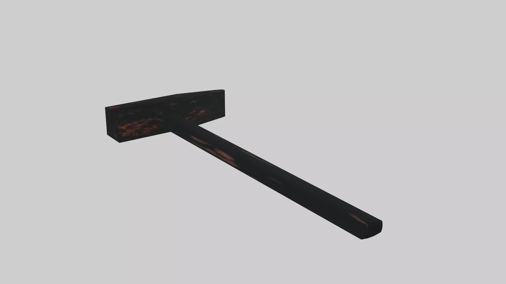 Rusty hammer Free 3D model