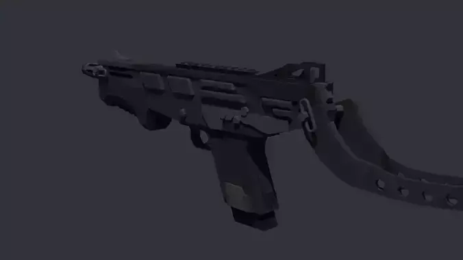 MAG-7 lowpoly shotgun