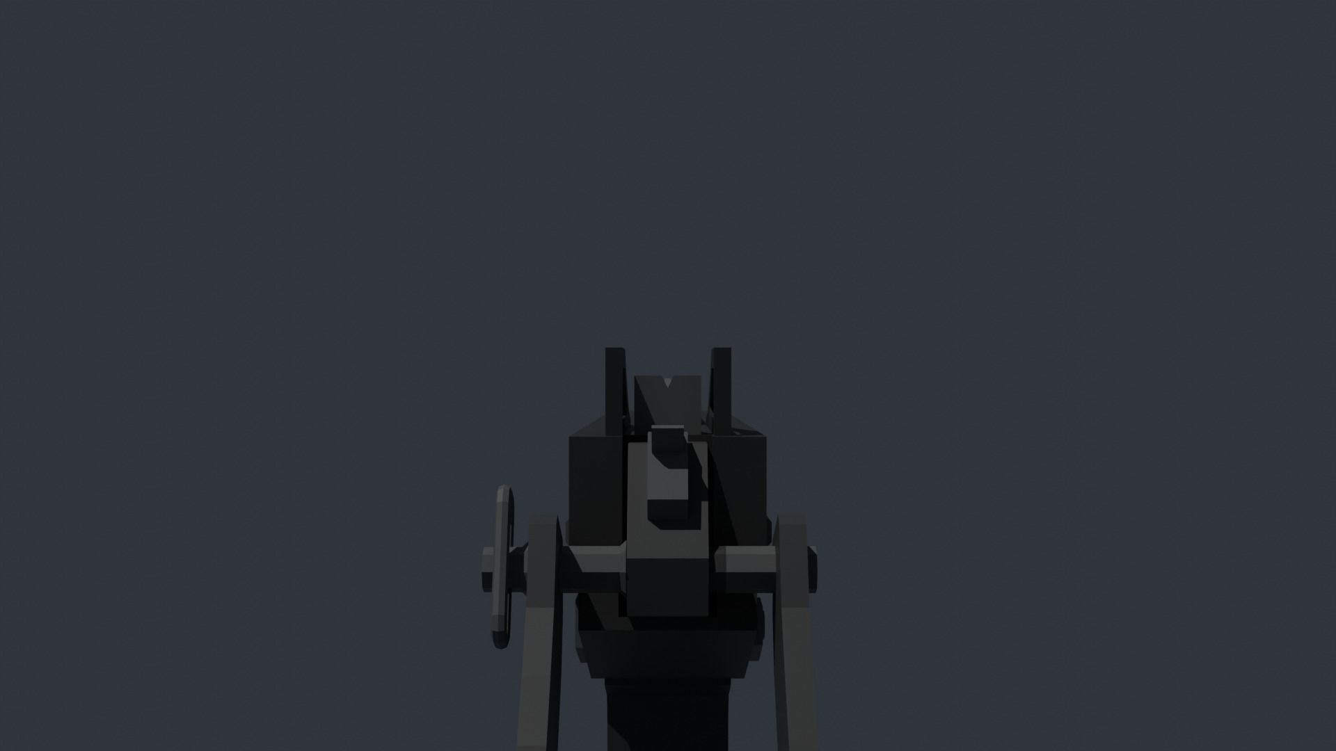 MAG-7 lowpoly shotgun Low-poly 3D model_6