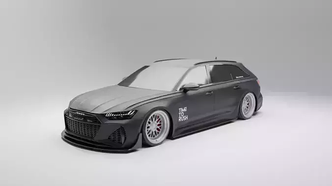 Audi RS 6 Avant with TTR Body Kit