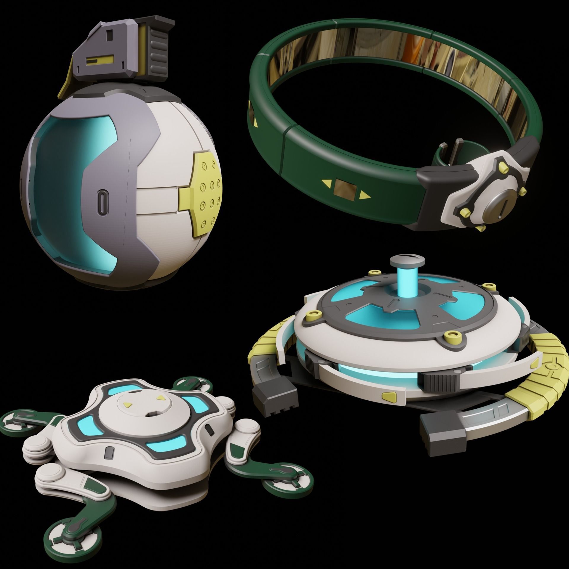 DEADLOCK COSPLAY ACCESSORIES VALORANT 3D print model_2