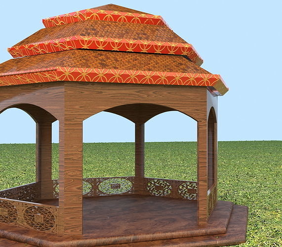 Canopy 3D model