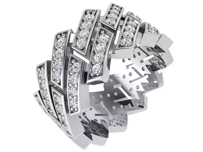 Chain Style Ring 4784