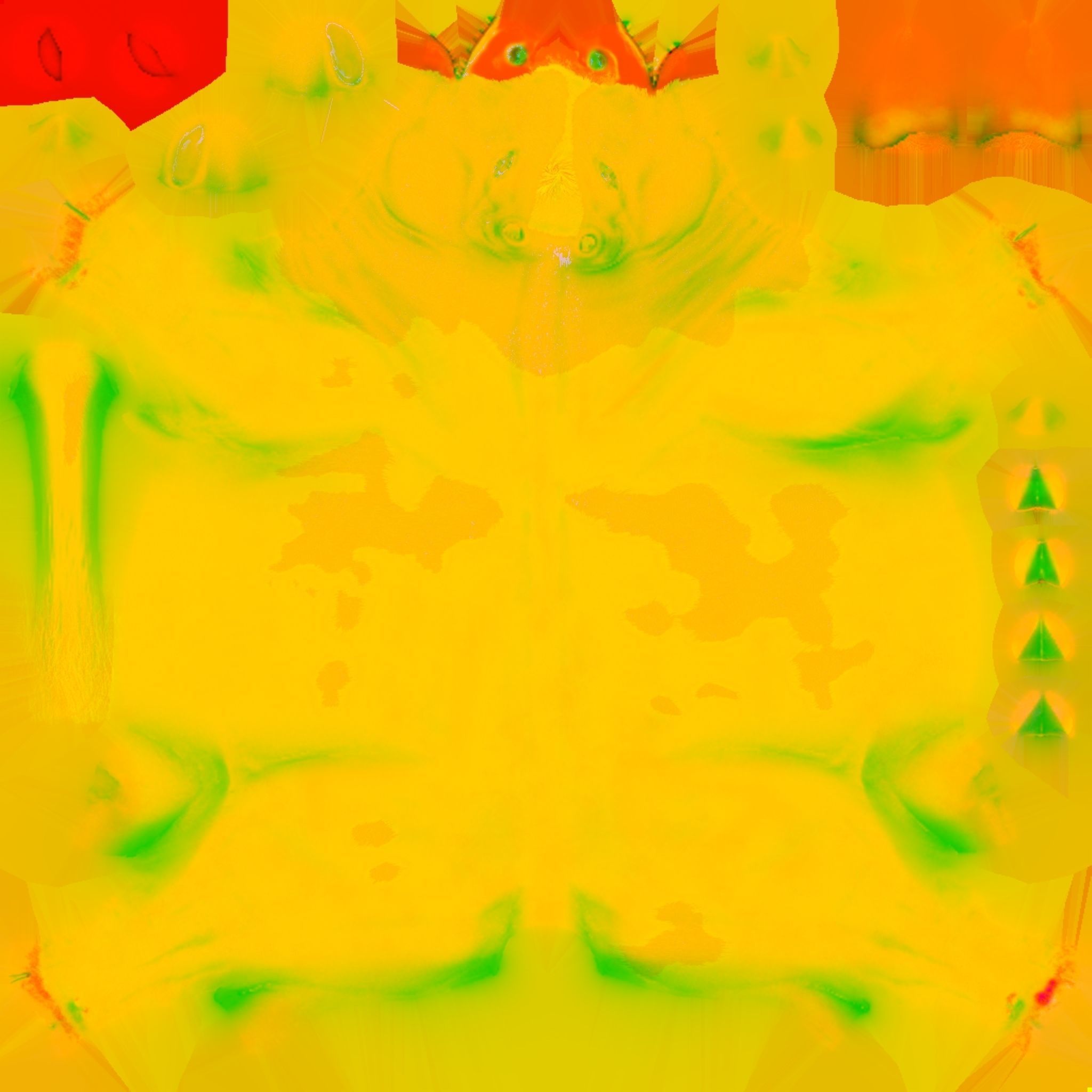 cow 3d model with realistic texture Low-poly 3D model_18