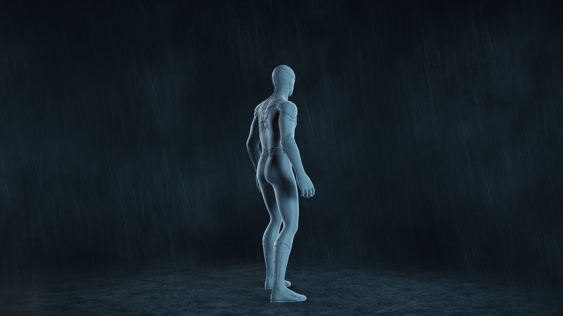 3 Spiderman Action Figures Pack01 3D print model_10