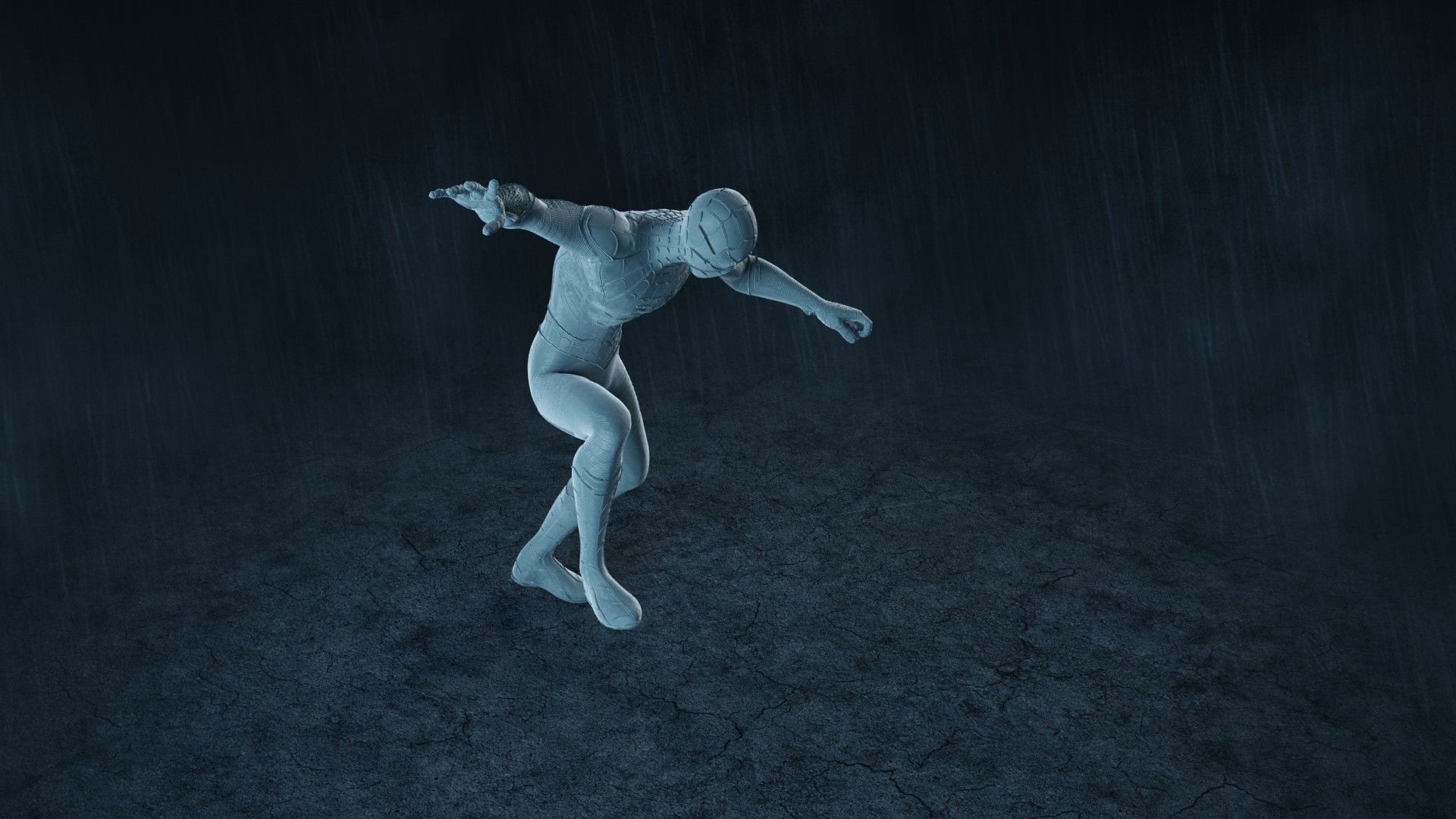 3 Spiderman Action Figures Pack01 3D print model_30