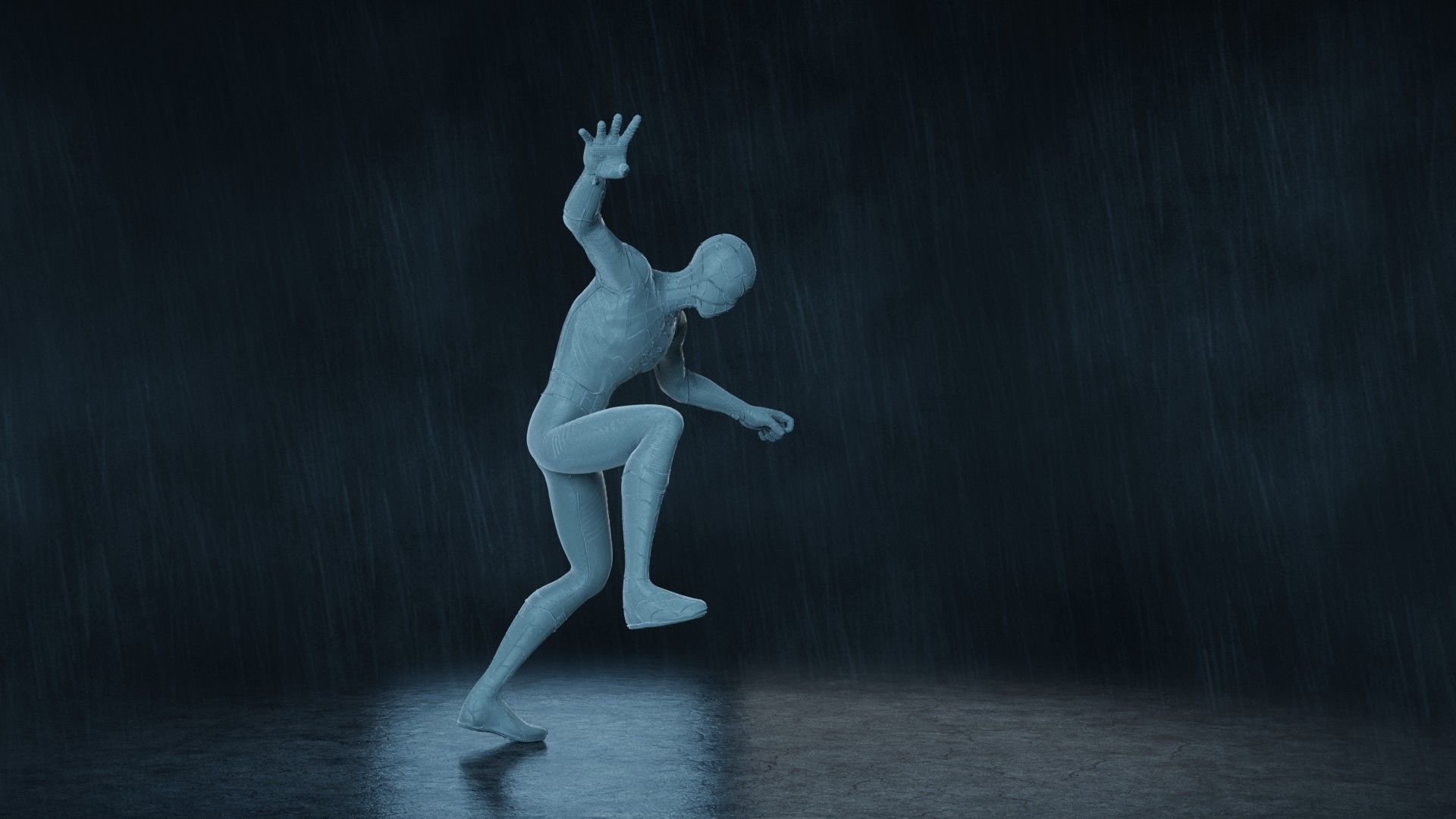 3 Spiderman Action Figures Pack01 3D print model_5