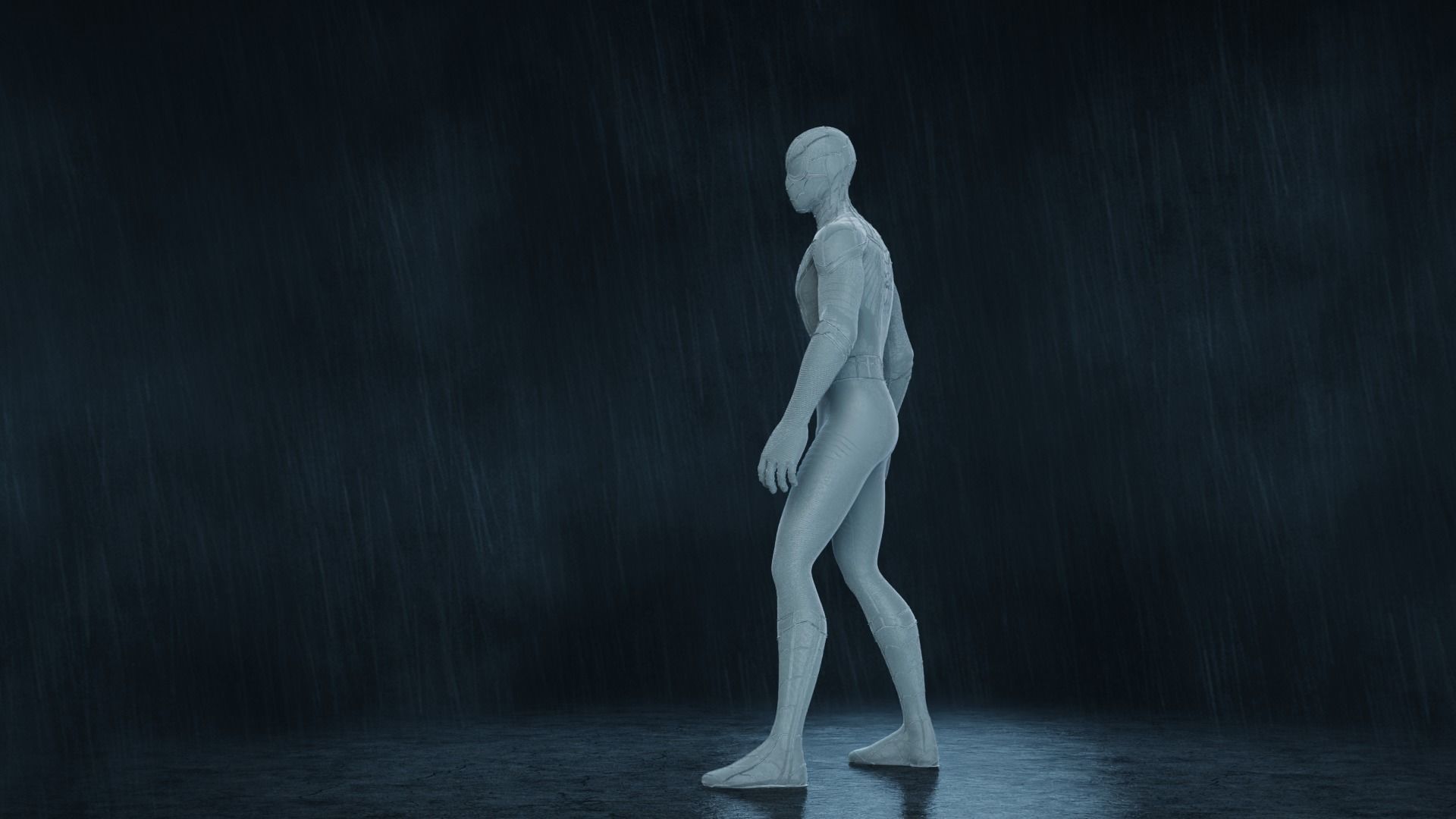 3 Spiderman Action Figures Pack01 3D print model_11