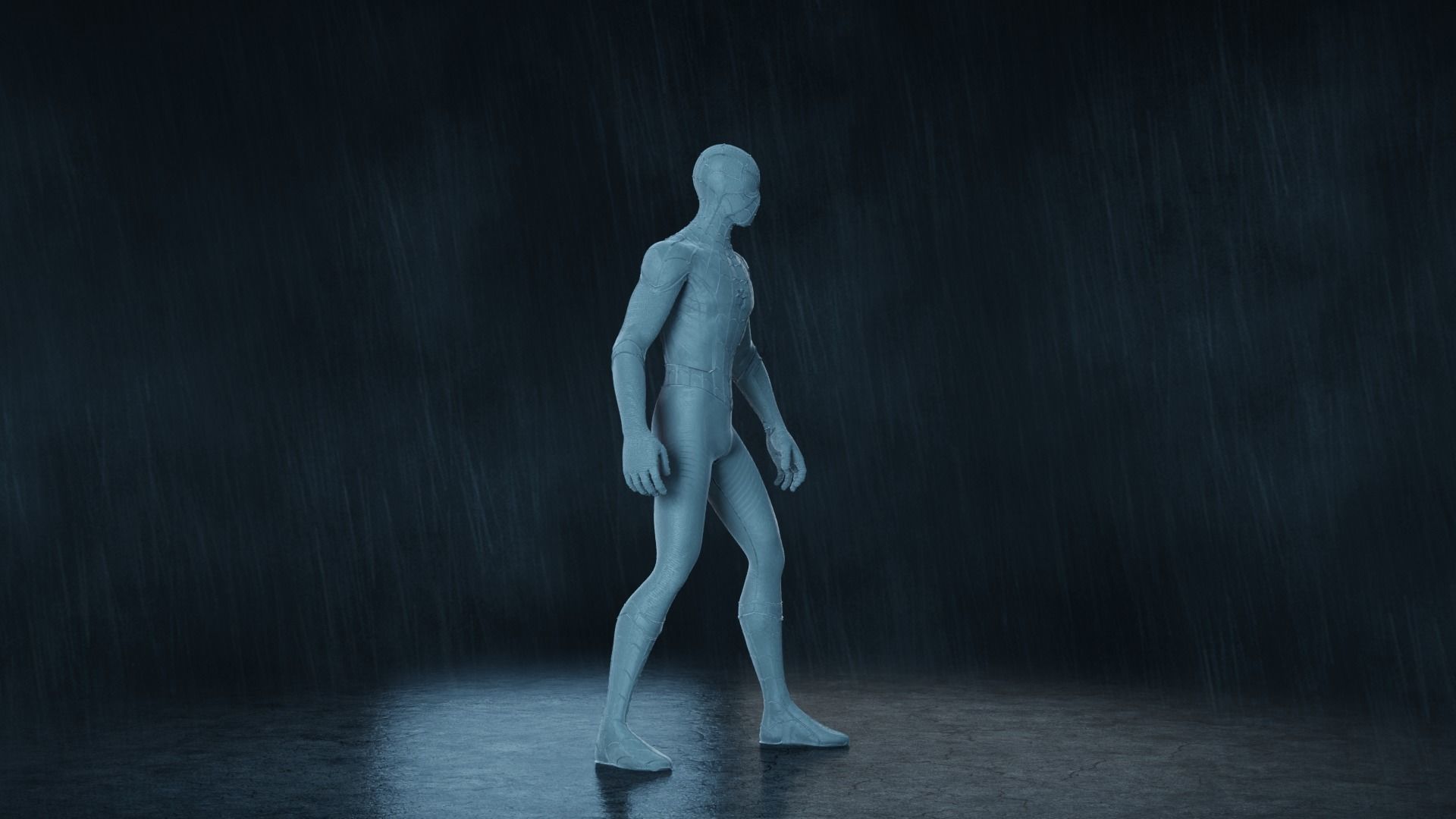 3 Spiderman Action Figures Pack01 3D print model_17