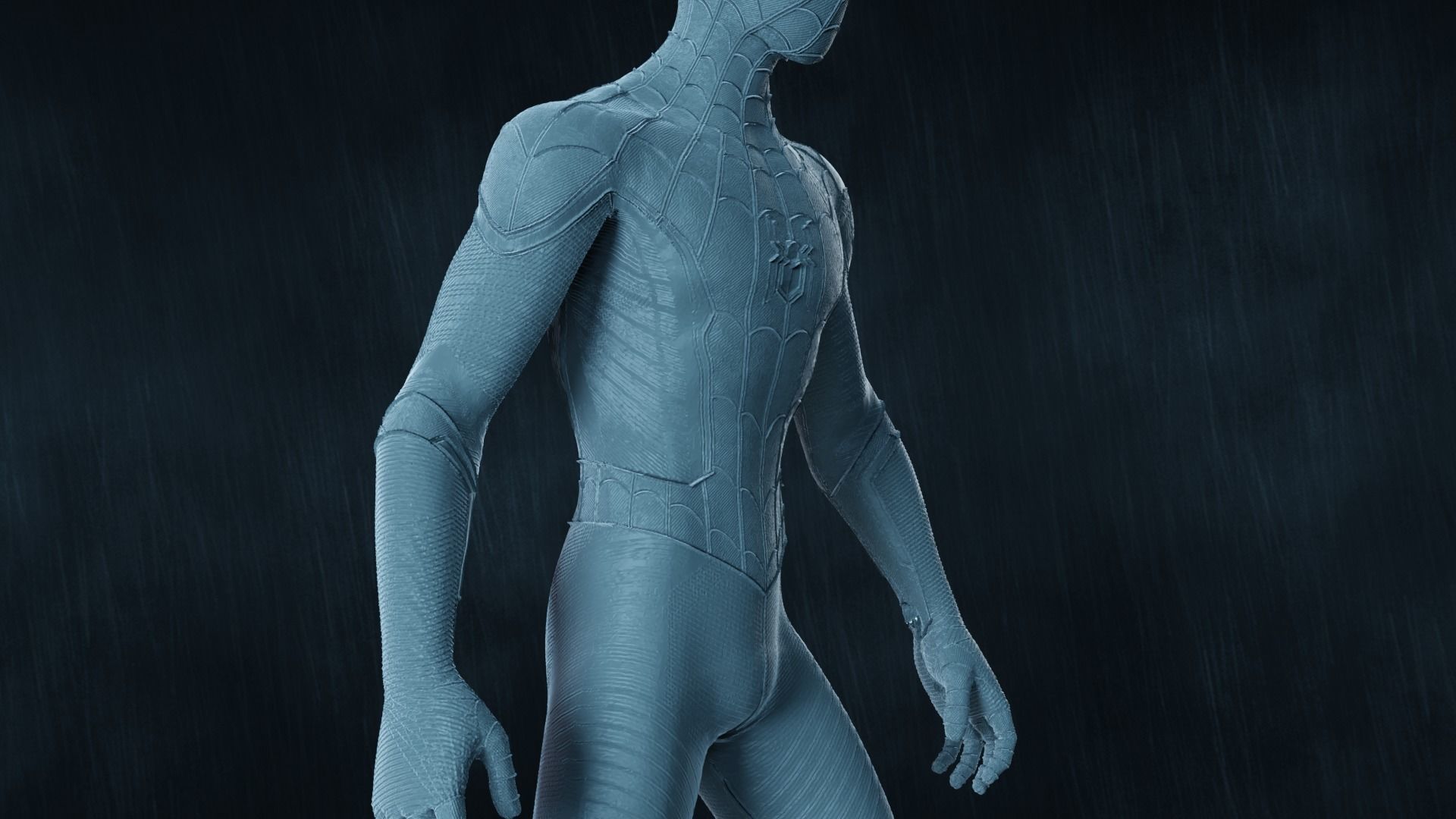 3 Spiderman Action Figures Pack01 3D print model_26