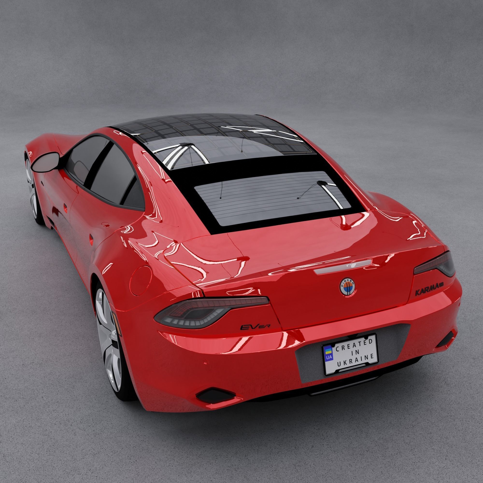 Fisker Karma 3D model_4