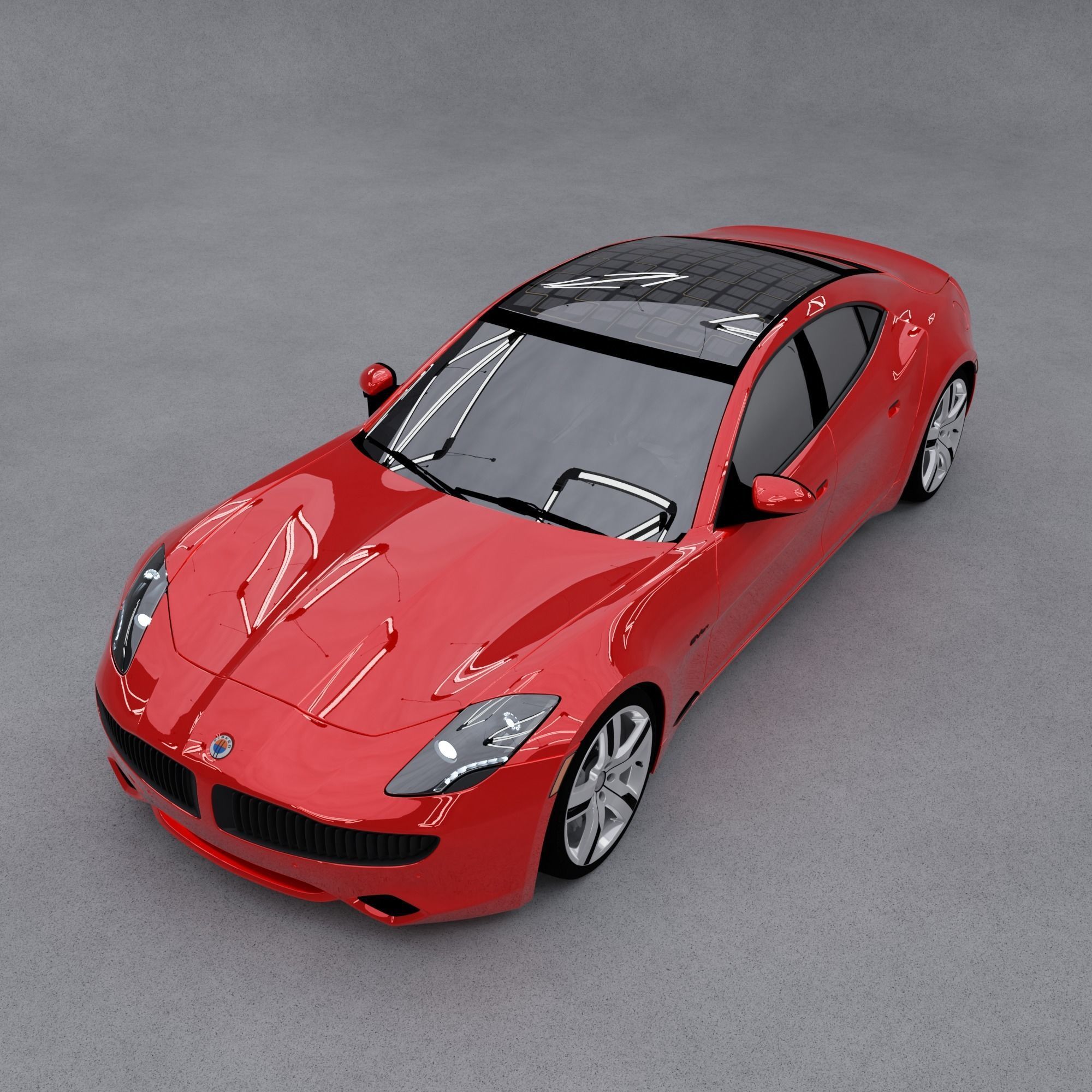Fisker Karma 3D model_1