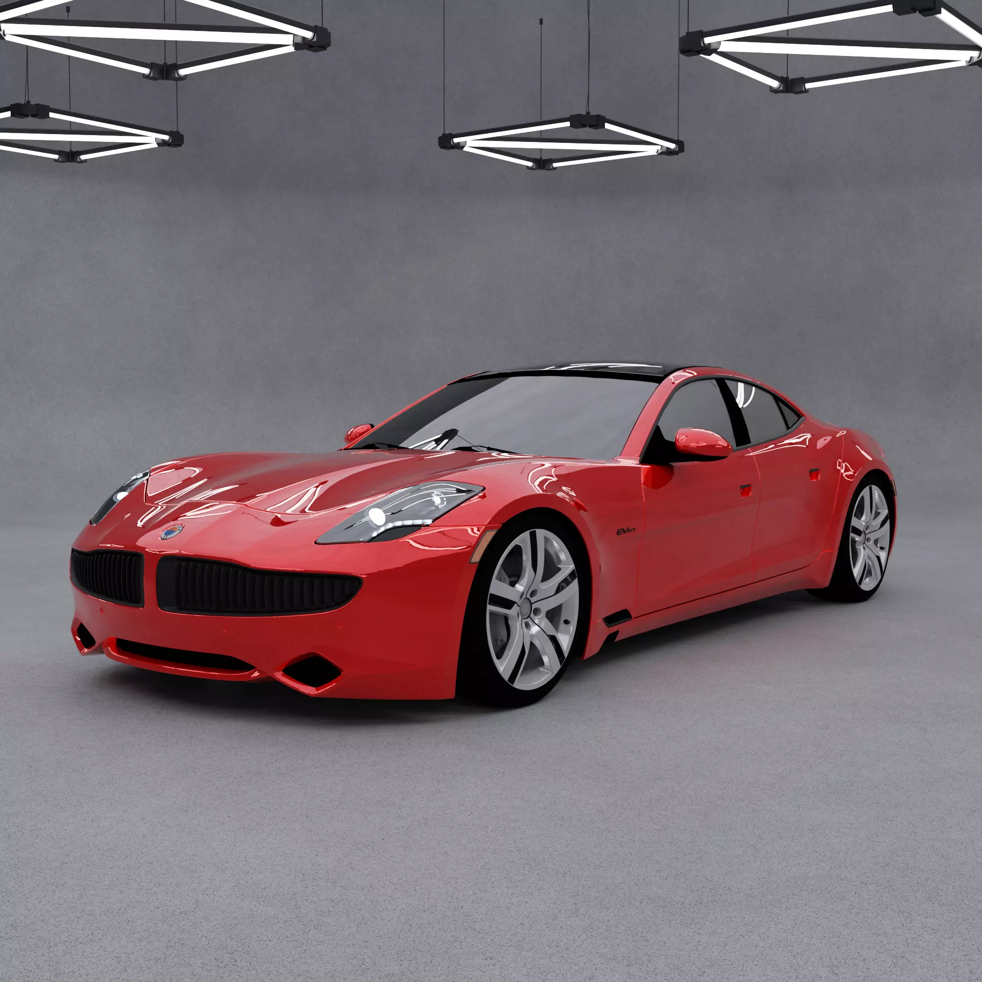 Fisker Karma 3D model_0