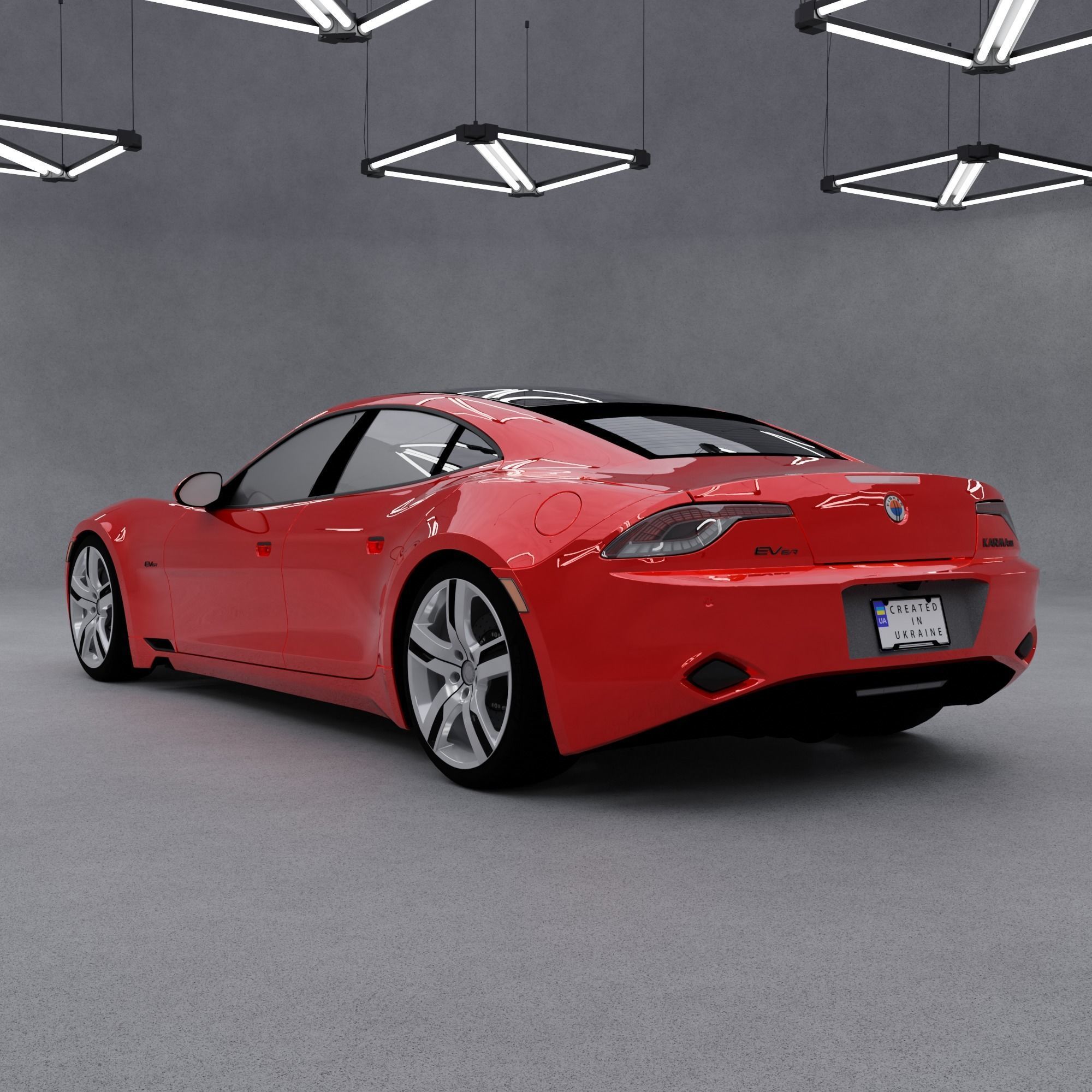 Fisker Karma 3D model_3