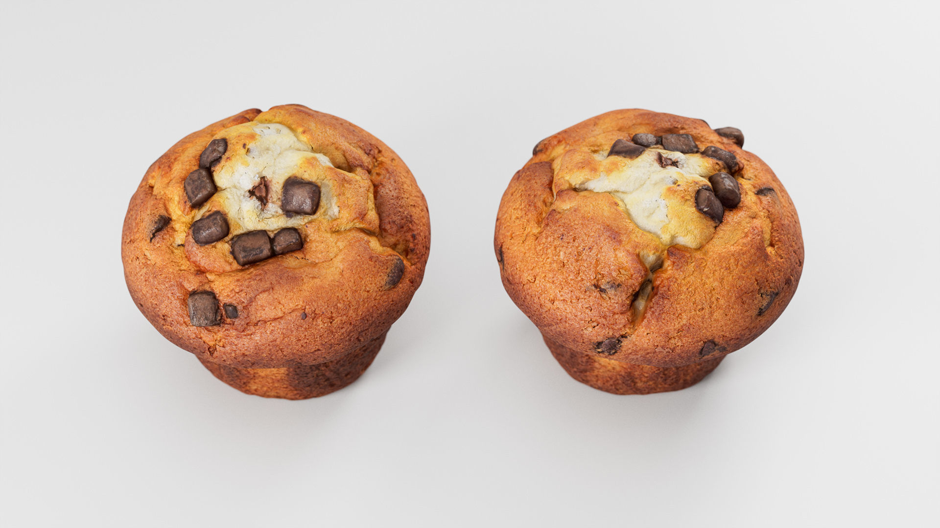 Vanilla Muffin - 3D Scan Low-poly 3D model_4