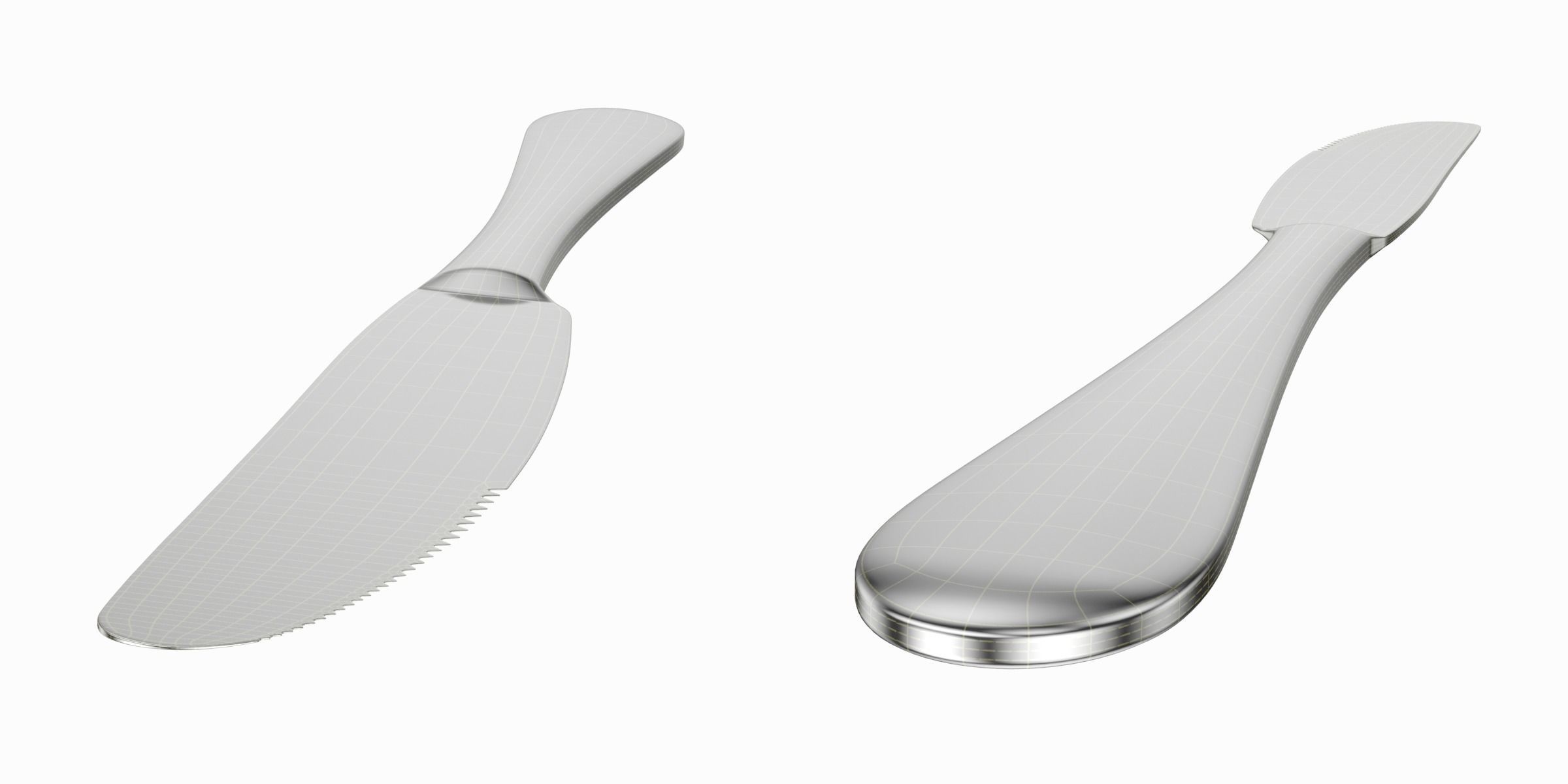 Generic Cutlery 9 Pieces COLLECTION 3D model_12