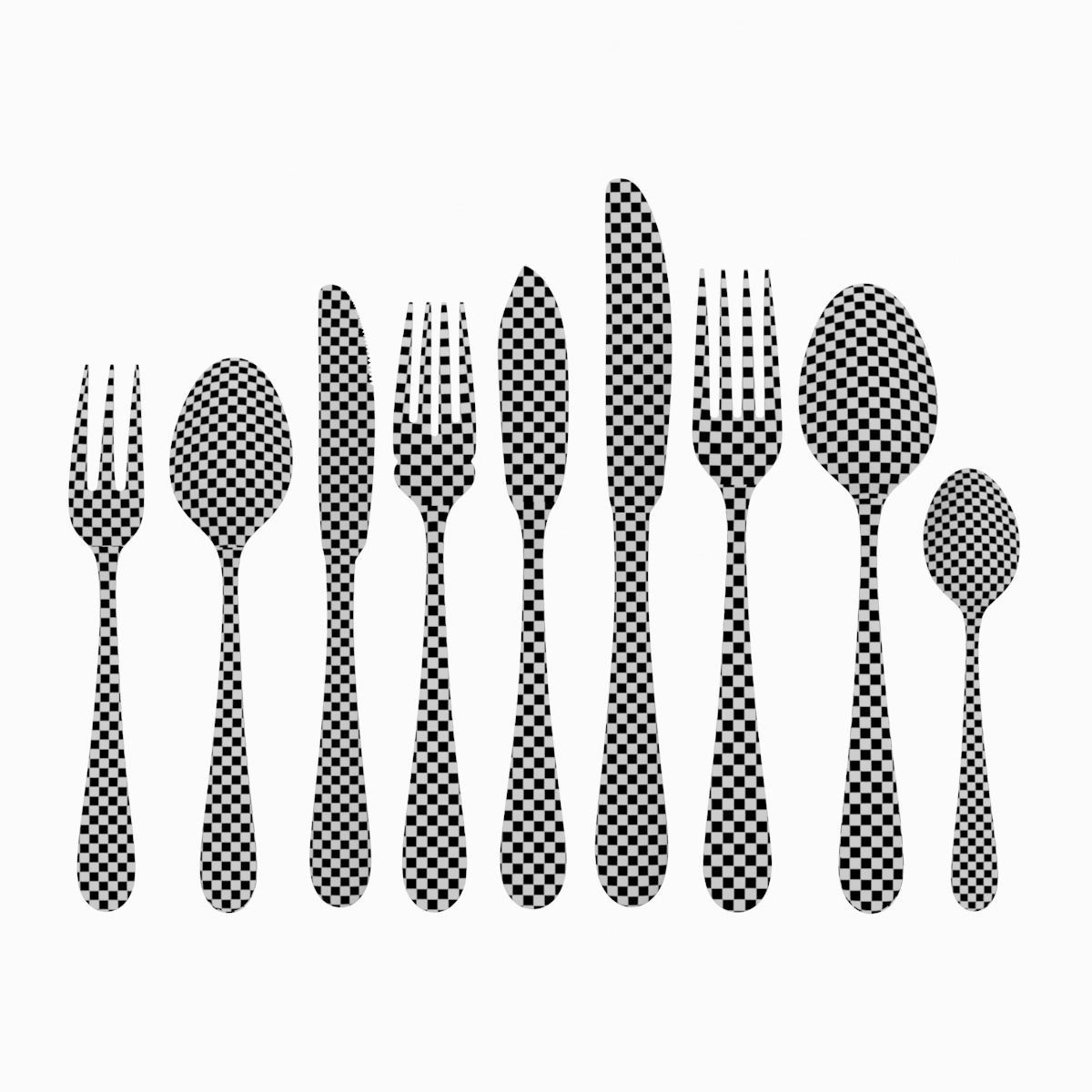 Generic Cutlery 9 Pieces COLLECTION 3D model_20