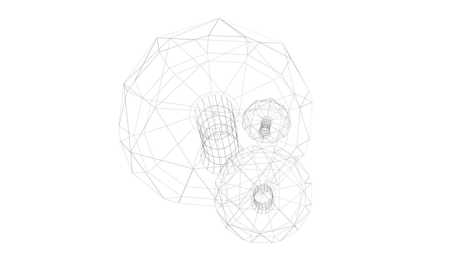 Low Poly Game Ready Mushrooms Low-poly 3D model_17