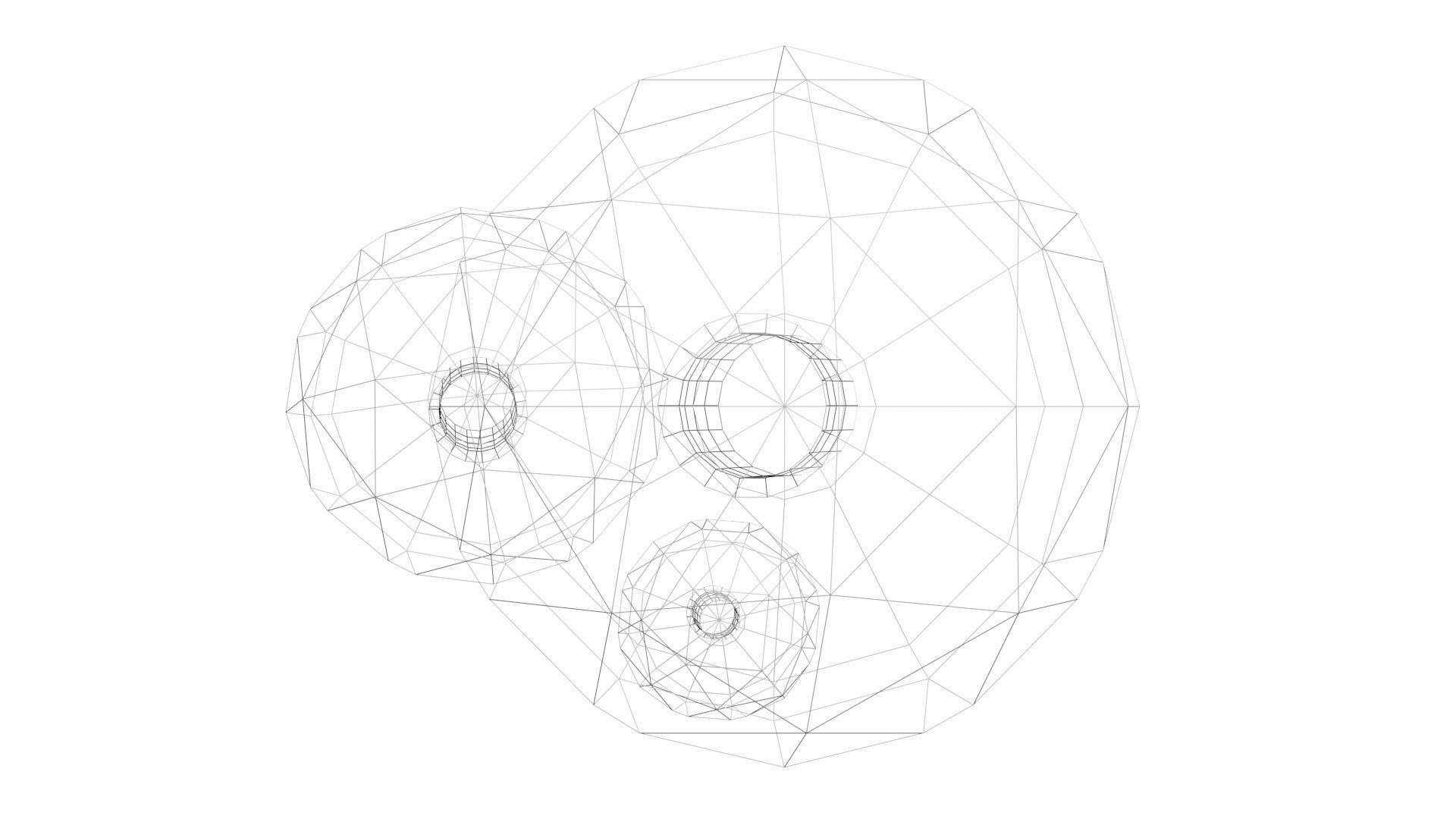 Low Poly Game Ready Mushrooms Low-poly 3D model_25