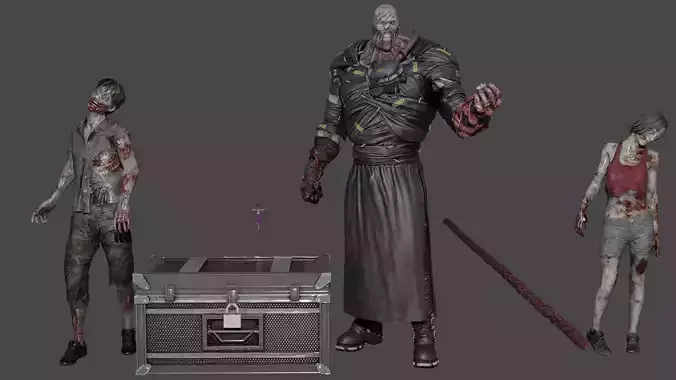 The Nemesis 3D model