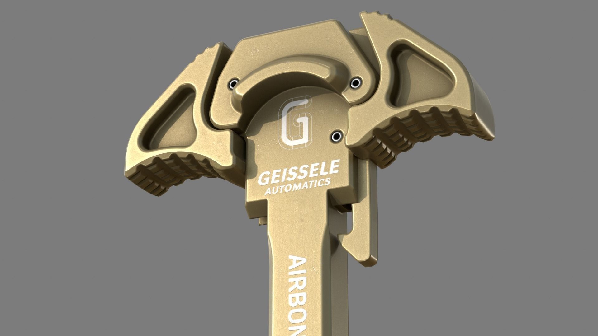 ACH - Replica - LOW POLY Low-poly 3D model_3