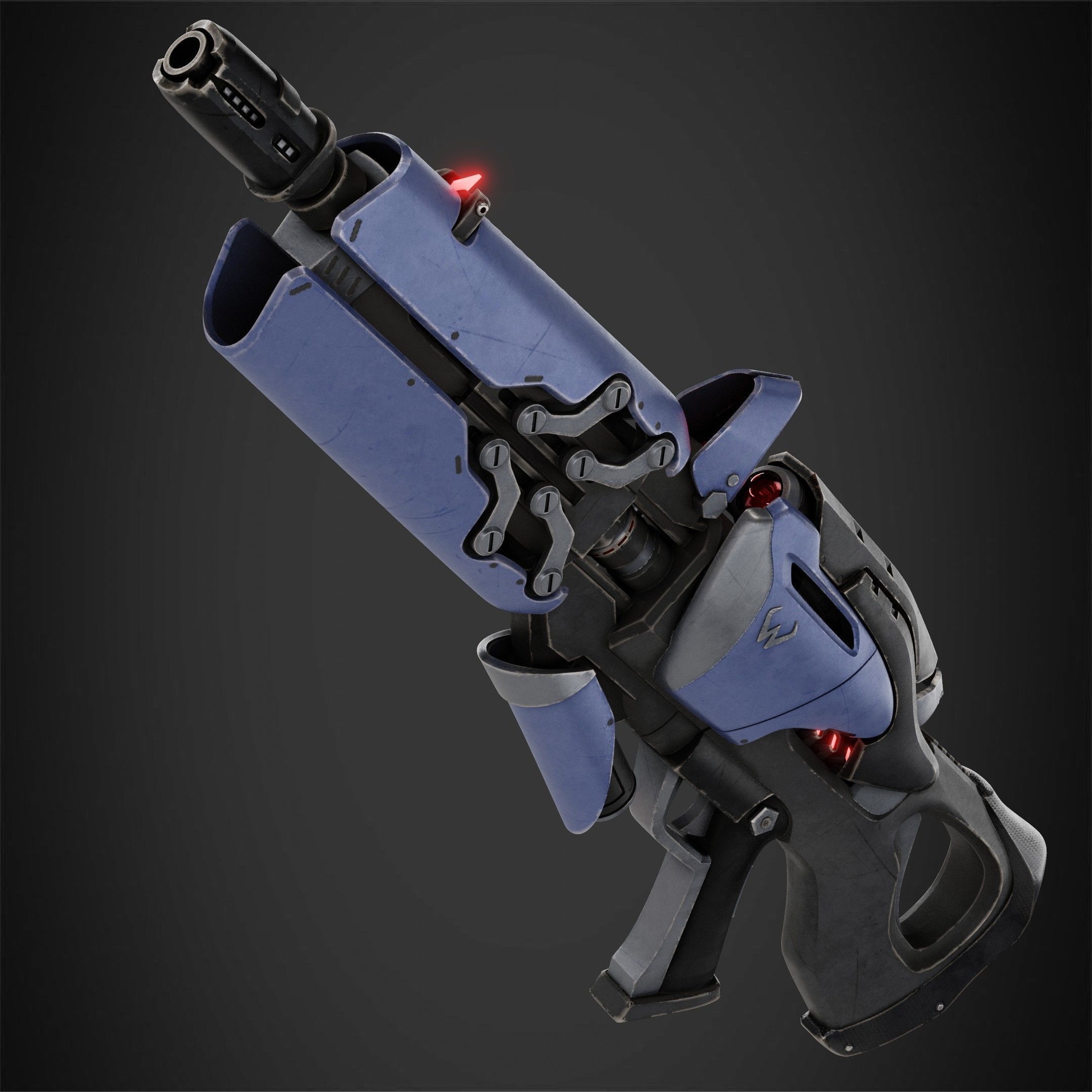 Overwatch Widowmaker Widow Kiss Gun for Cosplay 3D print model_9