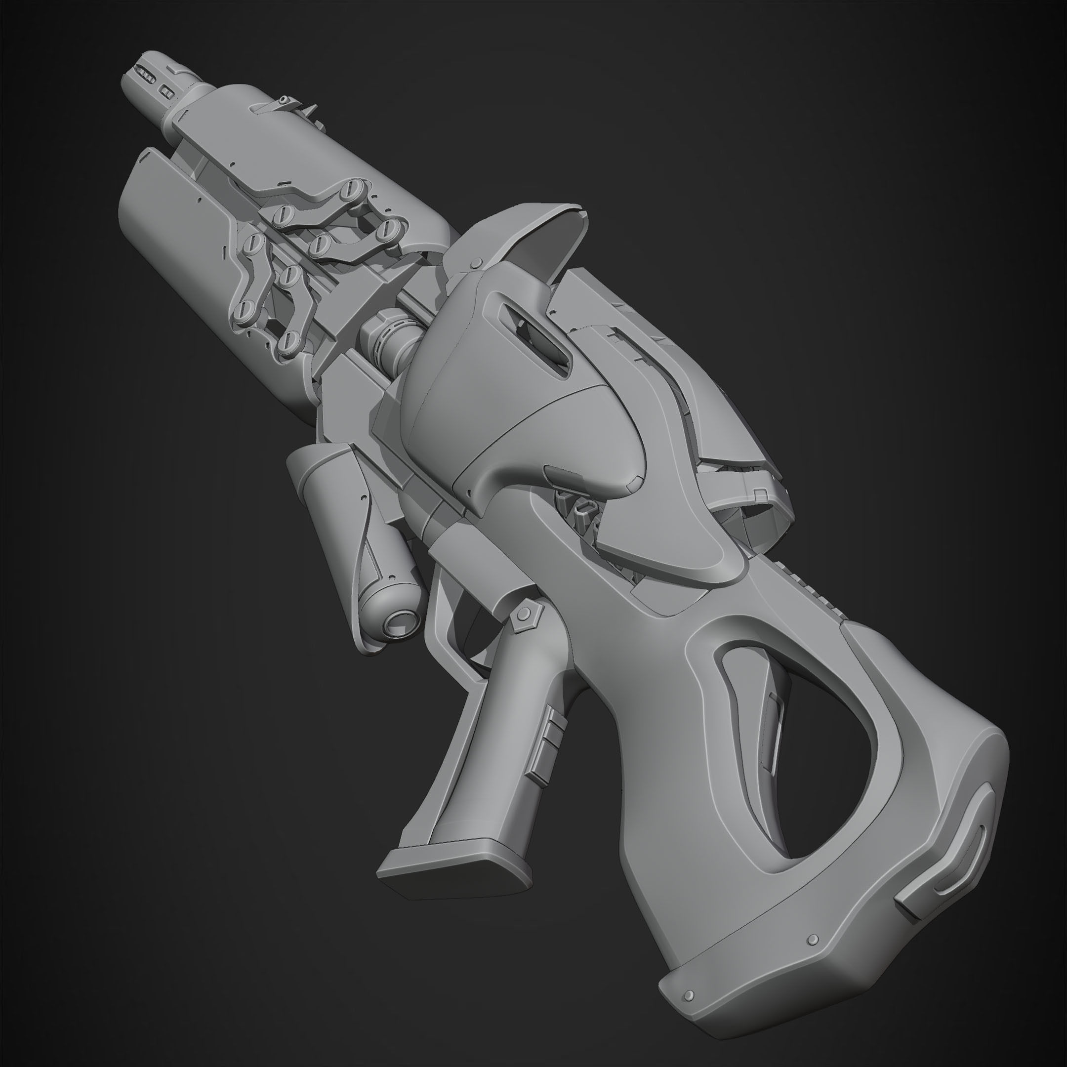Overwatch Widowmaker Widow Kiss Gun for Cosplay 3D print model_16