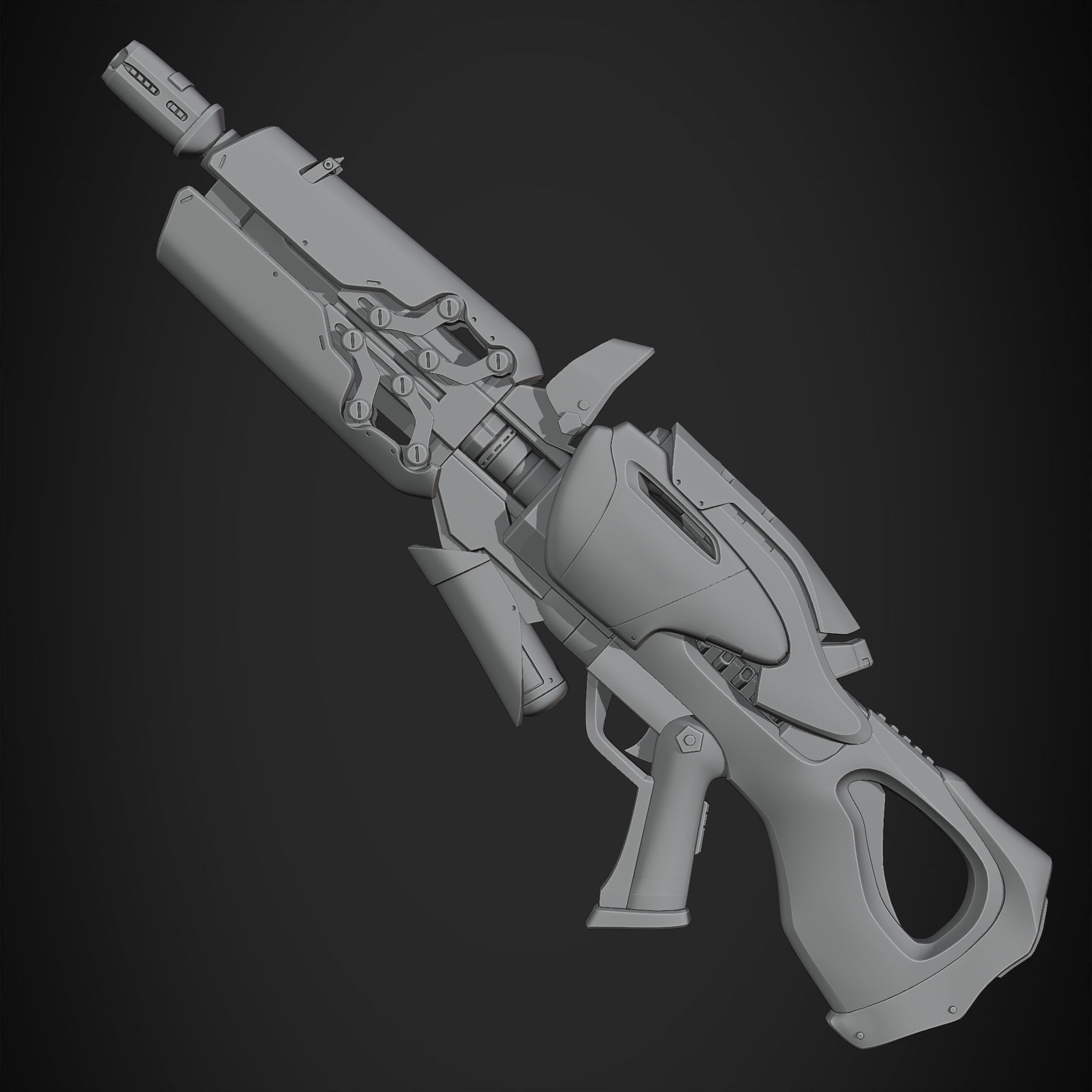 Overwatch Widowmaker Widow Kiss Gun for Cosplay 3D print model_14