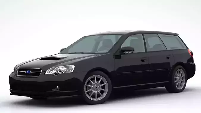 Subaru Legacy Station Wagon 2006 3D model