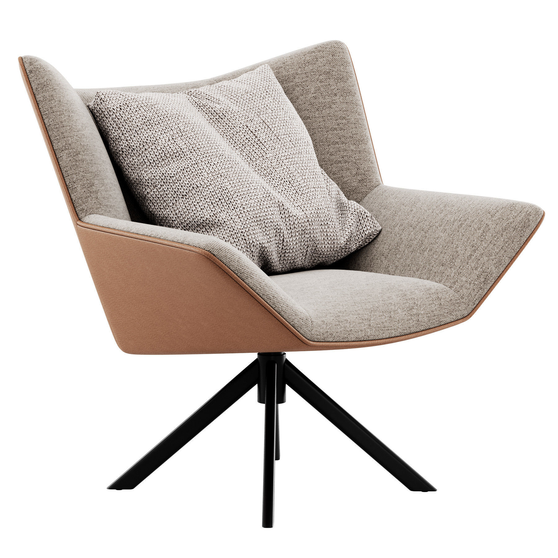 Gustav Armchair by Label Vandenberg 3D model_1