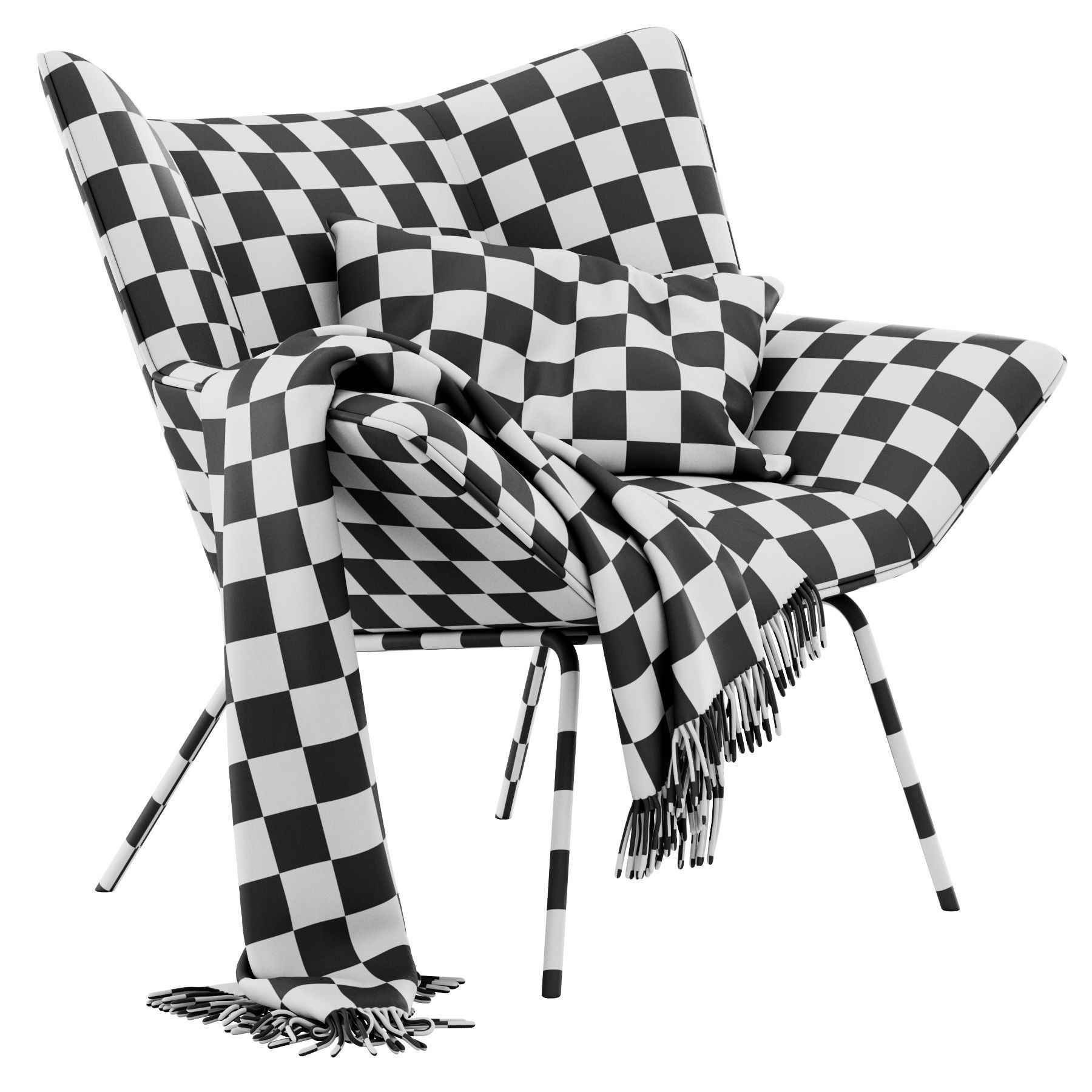 Gustav Armchair by Label Vandenberg 3D model_9