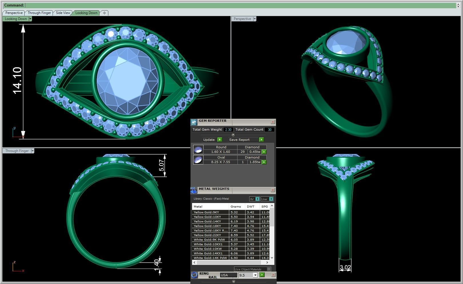 3D CAD NJ-1233-Ring 3D print model_17