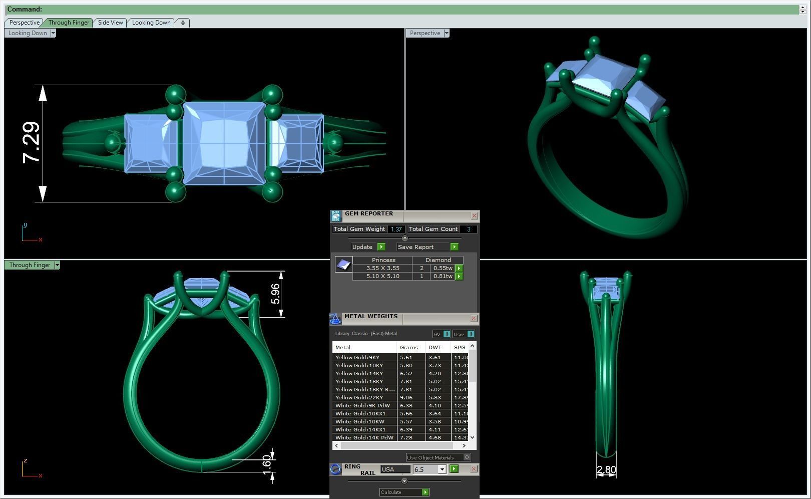 3D CAD NJ-1204-Ring 3D print model_17