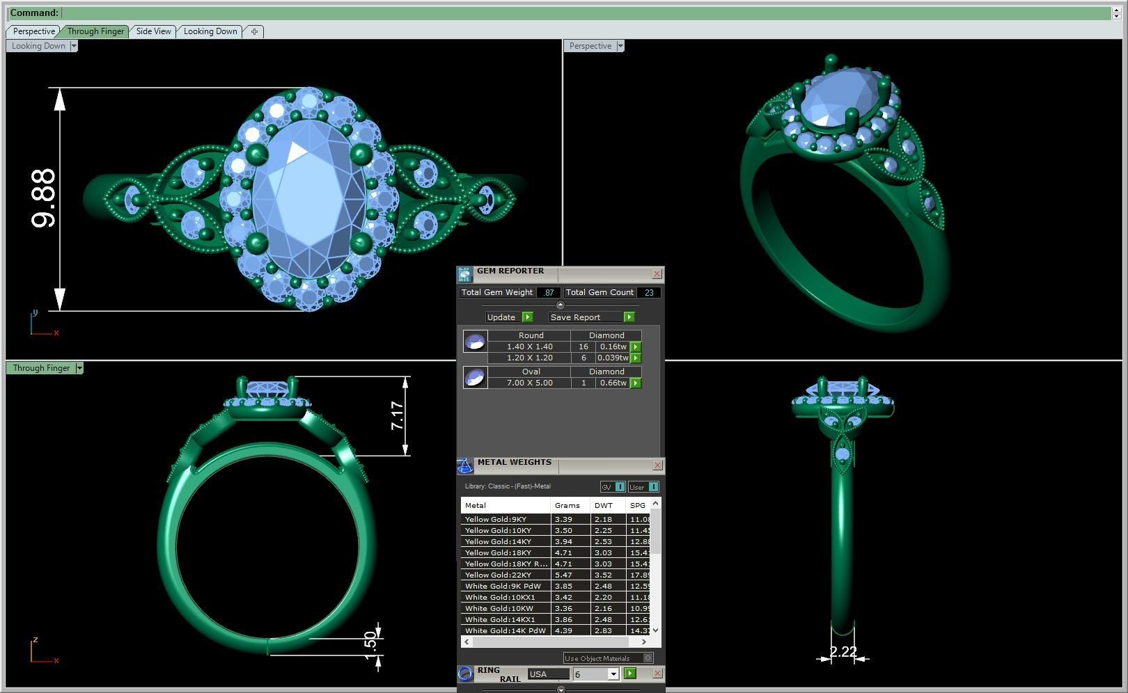 3D CAD NJ-1184-Ring 3D print model_17