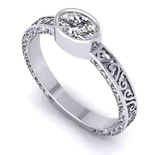 3D CAD NJ-1174-Ring 3D print model