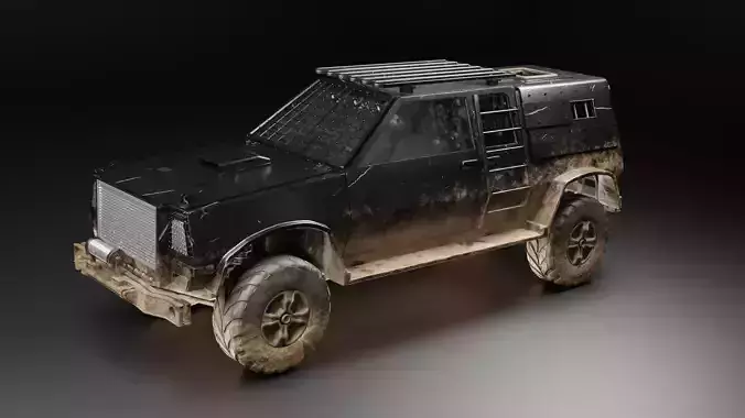 Off-road 4x4 car