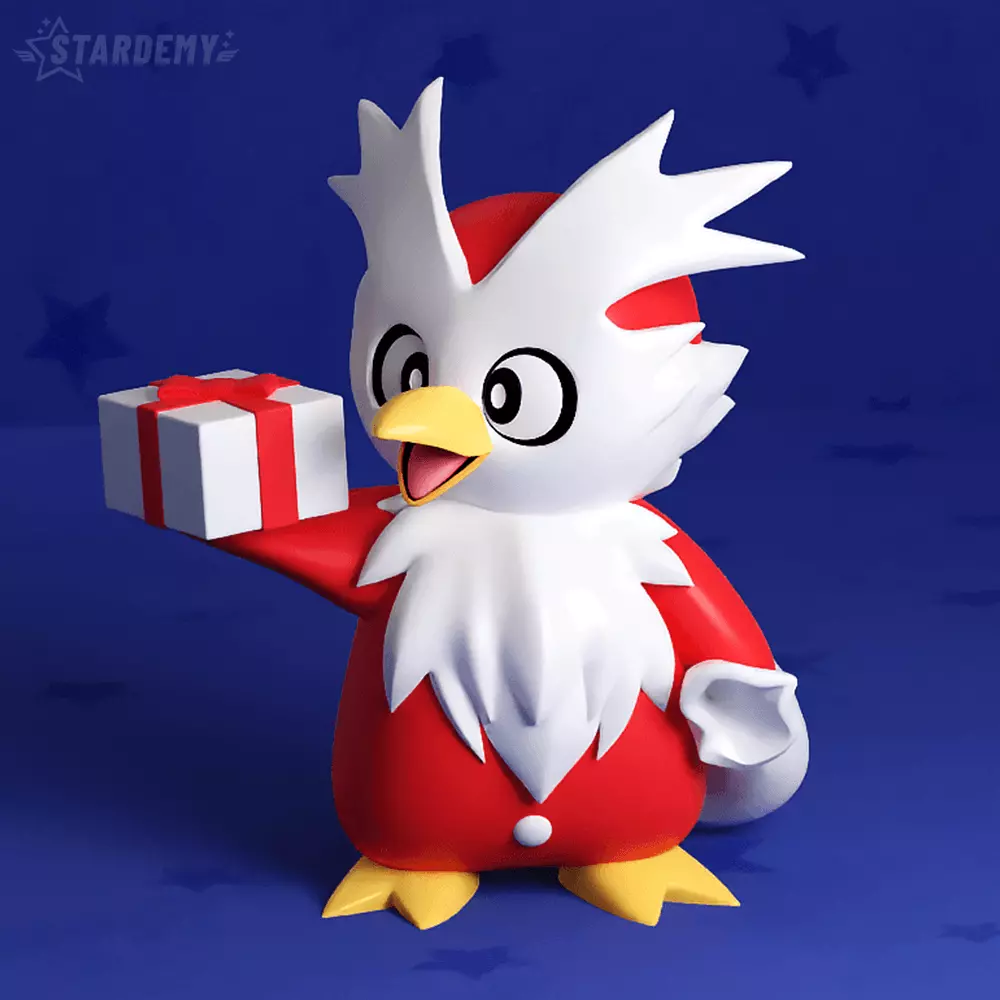 DELIBIRD POKEMON CHRISTMAS DECORATION FIGURE 3D print model_0