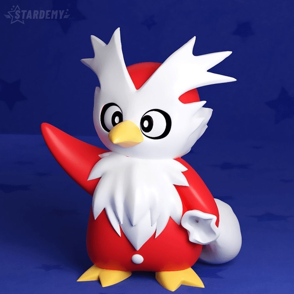 DELIBIRD POKEMON CHRISTMAS DECORATION FIGURE 3D print model_1