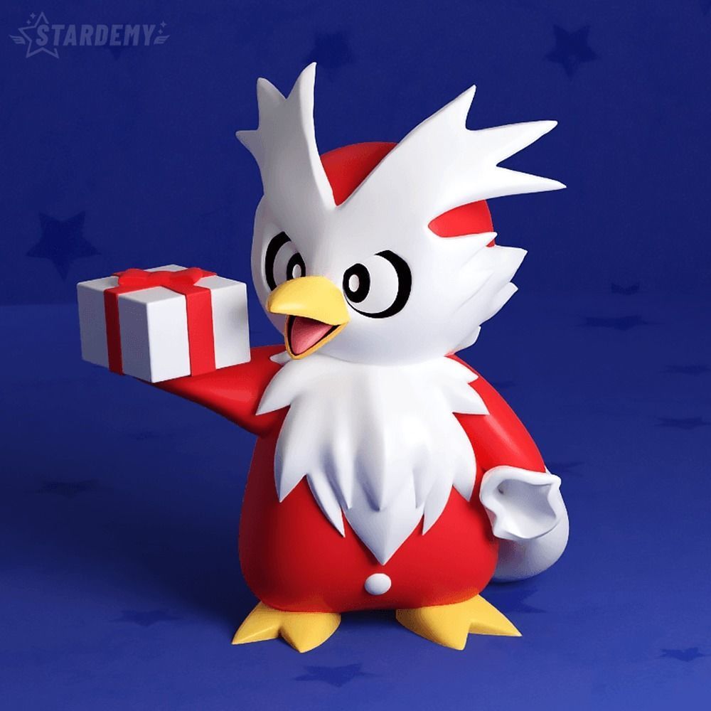 DELIBIRD POKEMON CHRISTMAS DECORATION FIGURE 3D print model_3