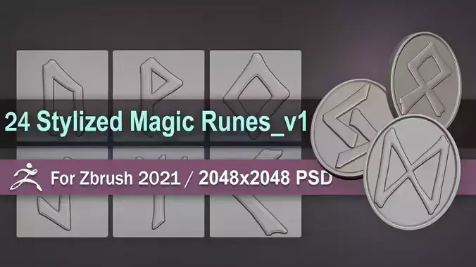 Stylized Magic RunesV1